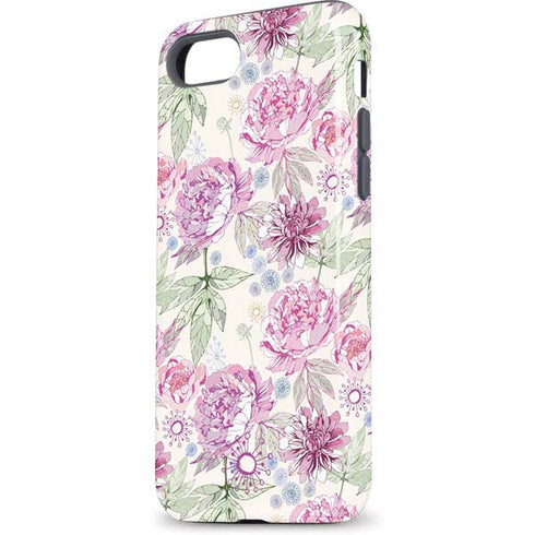 Peony Spring Floral iPhone 7 Pro Case