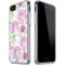 Peony Spring Floral iPhone SE (2nd & 3rd Gen) Clear Case