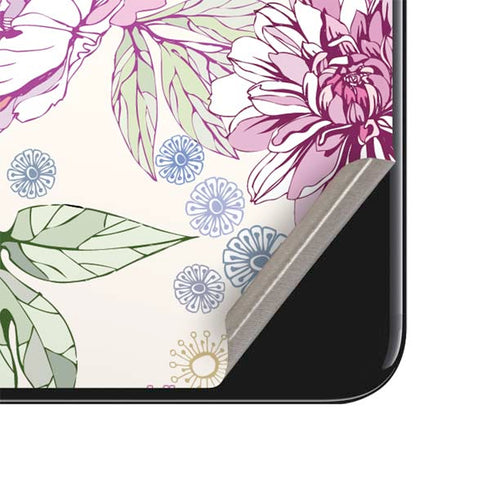 Peony Spring Floral iPhone SE (2nd & 3rd Gen) Skin