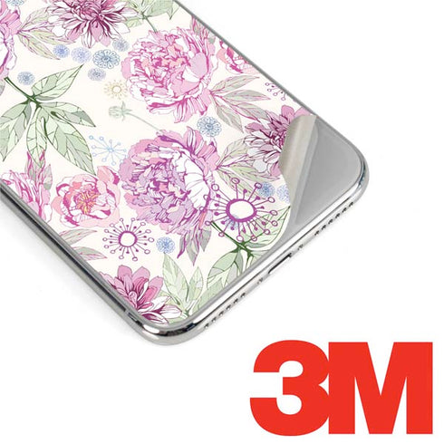 Peony Spring Floral iPhone XS Max Skin