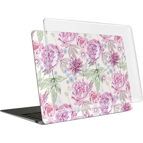 Peony MacBook Air 13in M1 (2021) Case plus Skin