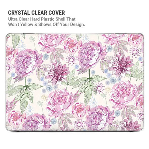 Peony MacBook Air 13in M1 (2021) Case plus Skin