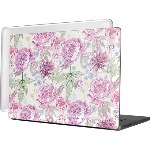 Peony MacBook Pro 16in (2021-25) Case plus Skin