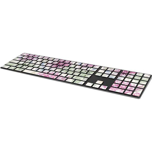 Peony Spring Floral Magic Keyboard with Numeric Keypad Skin