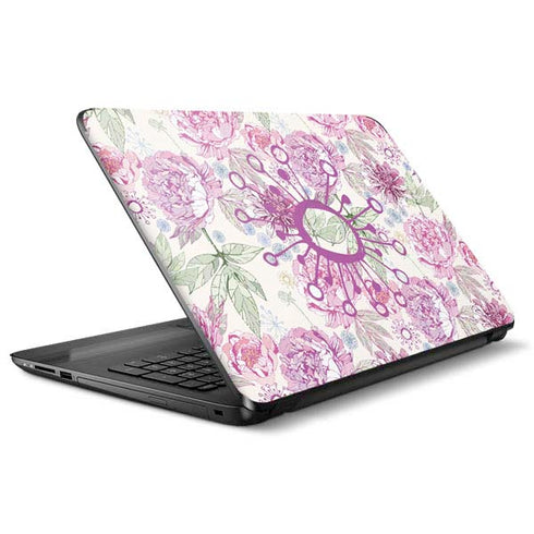 Peony HP Notebook Skin