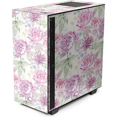 Peony Spring Floral NZXT H510 Compact ATX Mid-Tower Case Skin