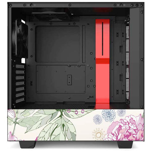 Peony Spring Floral NZXT H510 Compact ATX Mid-Tower Case Skin