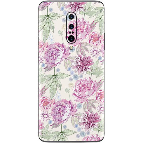 Peony Spring Floral OnePlus 7 Pro Skin