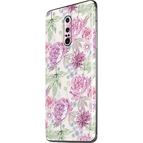 Peony Spring Floral OnePlus 7 Pro Skin