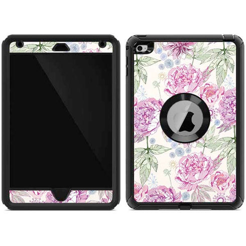 Peony Spring Floral Otterbox Defender iPad Skin