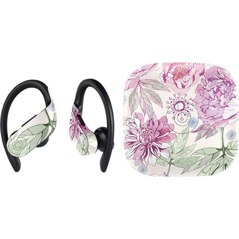 Peony Spring Floral PowerBeats Pro Skin