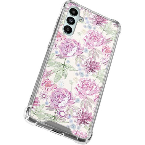 Peony Galaxy A15 5G Clear Case