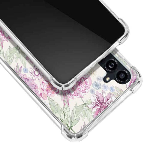 Peony Galaxy A54 5G Clear Case