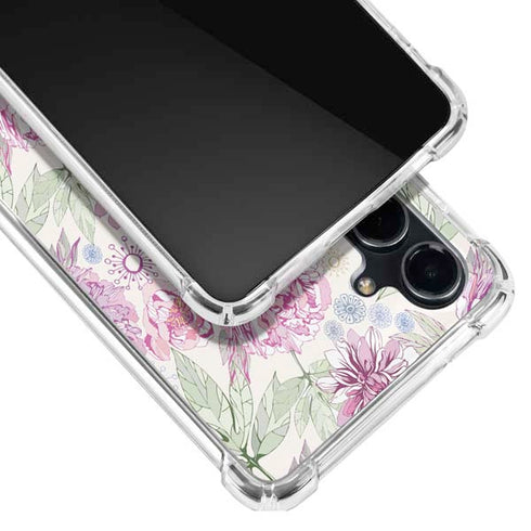 Peony Galaxy S23 FE Clear Case