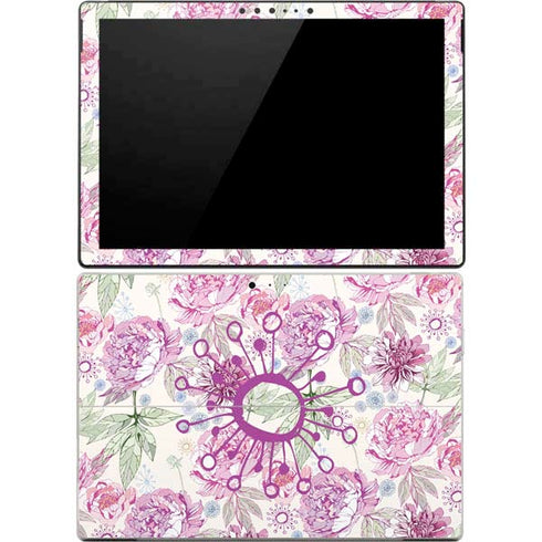 Peony Spring Floral Surface Pro 4 Skin