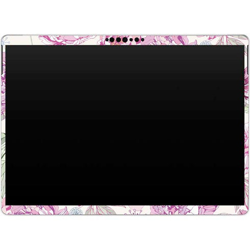 Peony Spring Floral Surface Pro 8 Skin