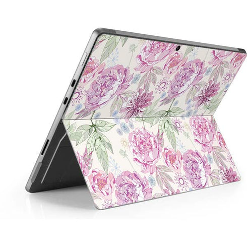 Peony Spring Floral Surface Pro 8 Skin