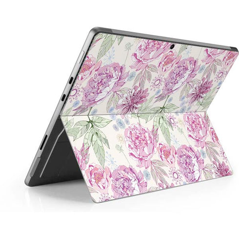 Peony Spring Floral Surface Pro 9 Skin
