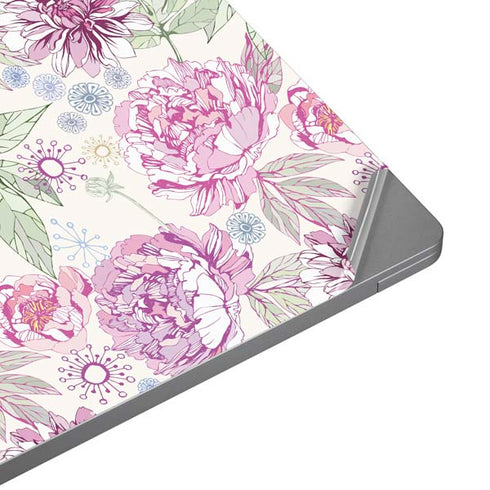 Peony Spring Floral Universal Laptop 13in (10.6 x 7.6in) Skin