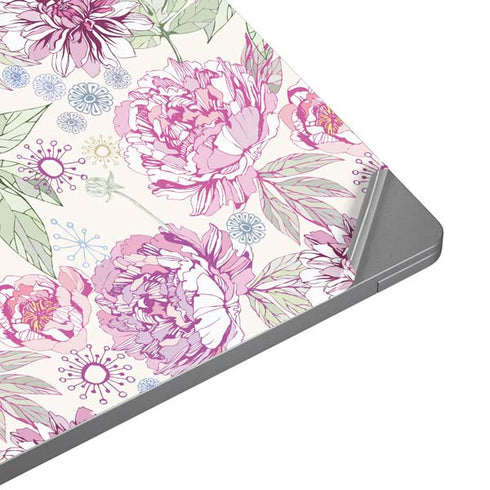 Peony Spring Floral Universal Laptop 14in (11.4 x 8.2in) Skin