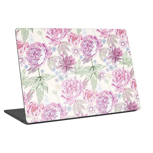 Peony Spring Floral Universal Laptop 15in (12.2 x 8.8in) Skin