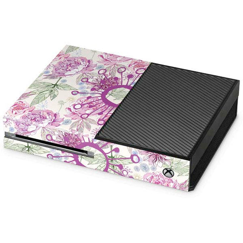 Peony Spring Floral Xbox One Console Skin
