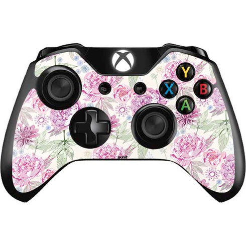 Peony Spring Floral Xbox One Controller Skin