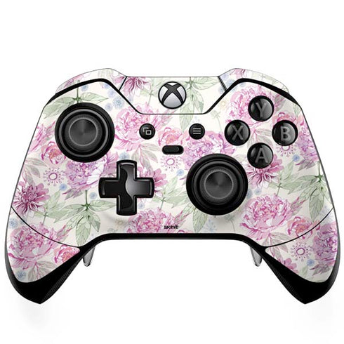 Peony Spring Floral Xbox One Elite Controller Skin