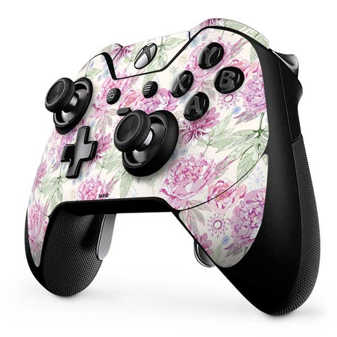 Peony Spring Floral Xbox One Elite Controller Skin