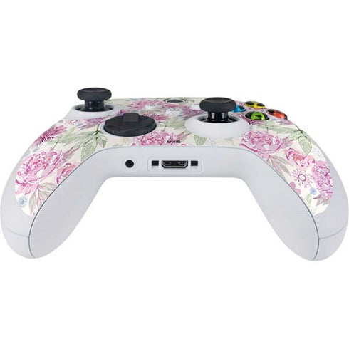 Peony Spring Floral Xbox Series S Controller Skin