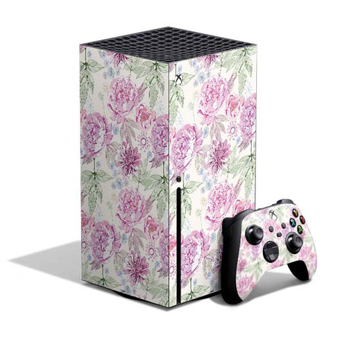 Peony Spring Floral Xbox Series X Bundle Skin