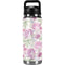 Peony Spring Floral YETI Rambler 26oz Bottle Skin