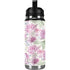 Peony Spring Floral YETI Rambler 26oz Bottle Skin