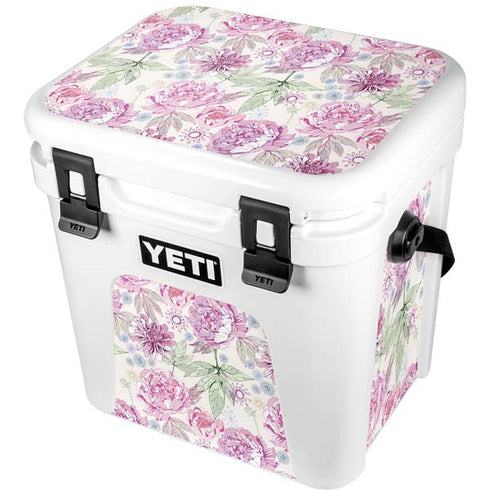 Peony YETI Roadie 24 Hard Cooler Skin