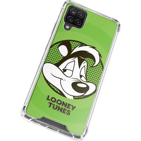 Looney Tunes Pepe Le Pew Full Galaxy A12 Clear Case