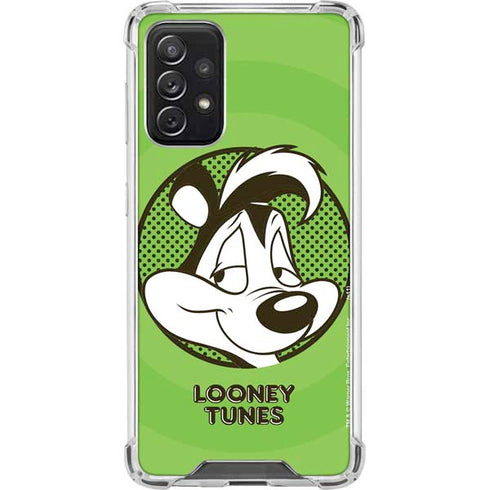 Looney Tunes Pepe Le Pew Full Galaxy A72 5G Clear Case