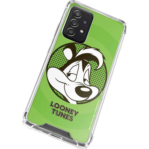Looney Tunes Pepe Le Pew Full Galaxy A72 5G Clear Case