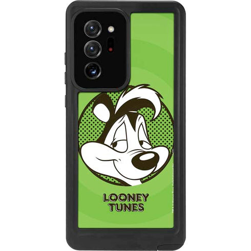 Looney Tunes Pepe Le Pew Full Galaxy Note20 Ultra 5G Waterproof Case