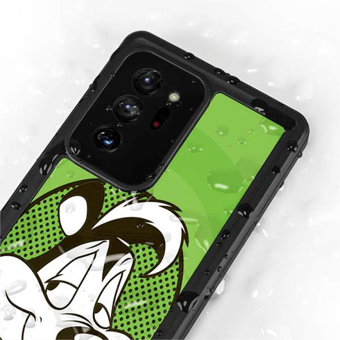 Looney Tunes Pepe Le Pew Full Galaxy Note20 Ultra 5G Waterproof Case