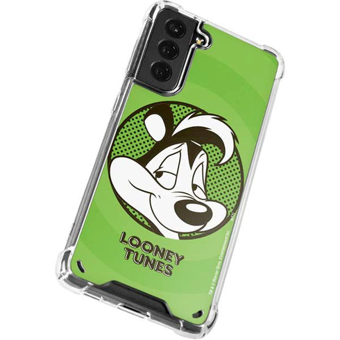 Looney Tunes Pepe Le Pew Full Galaxy S21 Plus 5G Clear Case