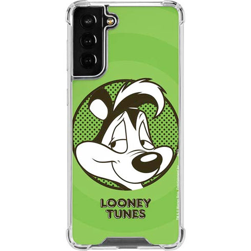 Looney Tunes Pepe Le Pew Full Galaxy S22 Plus Clear Case