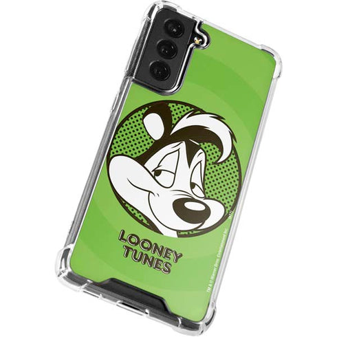 Looney Tunes Pepe Le Pew Full Galaxy S22 Plus Clear Case