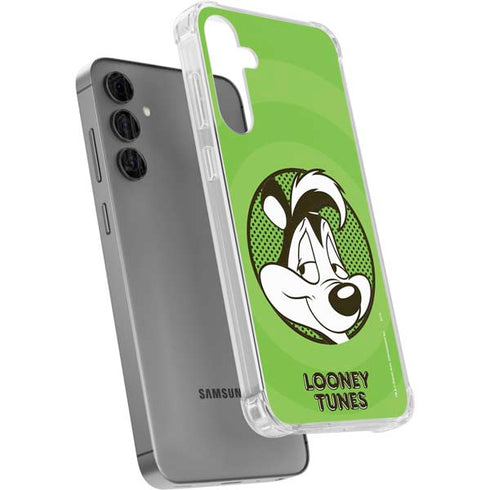 Looney Tunes Pepe Le Pew Full Galaxy S24 Plus Clear Case
