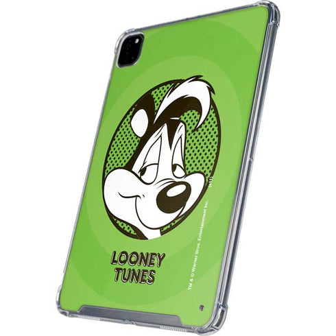 Looney Tunes Pepe Le Pew Full iPad Pro 12.9in (2020) Clear Case