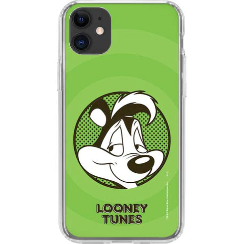 Looney Tunes Pepe Le Pew Full iPhone 11 Clear Case