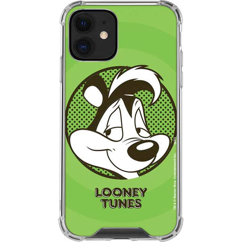Looney Tunes Pepe Le Pew Full iPhone 12 Mini Clear Case