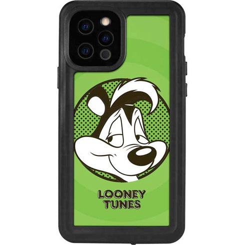 Looney Tunes Pepe Le Pew Full iPhone 12 Pro Waterproof Case