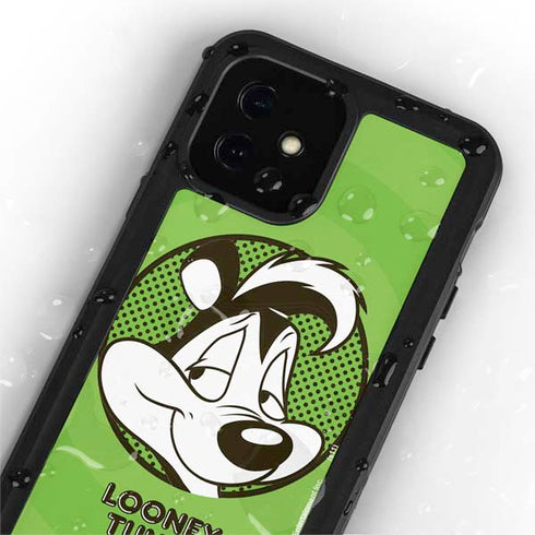Looney Tunes Pepe Le Pew Full iPhone 12 Waterproof Case