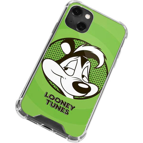 Looney Tunes Pepe Le Pew Full iPhone 13 Mini Clear Case