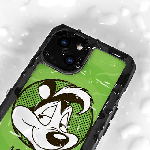 Looney Tunes Pepe Le Pew Full iPhone 13 Mini Waterproof Case